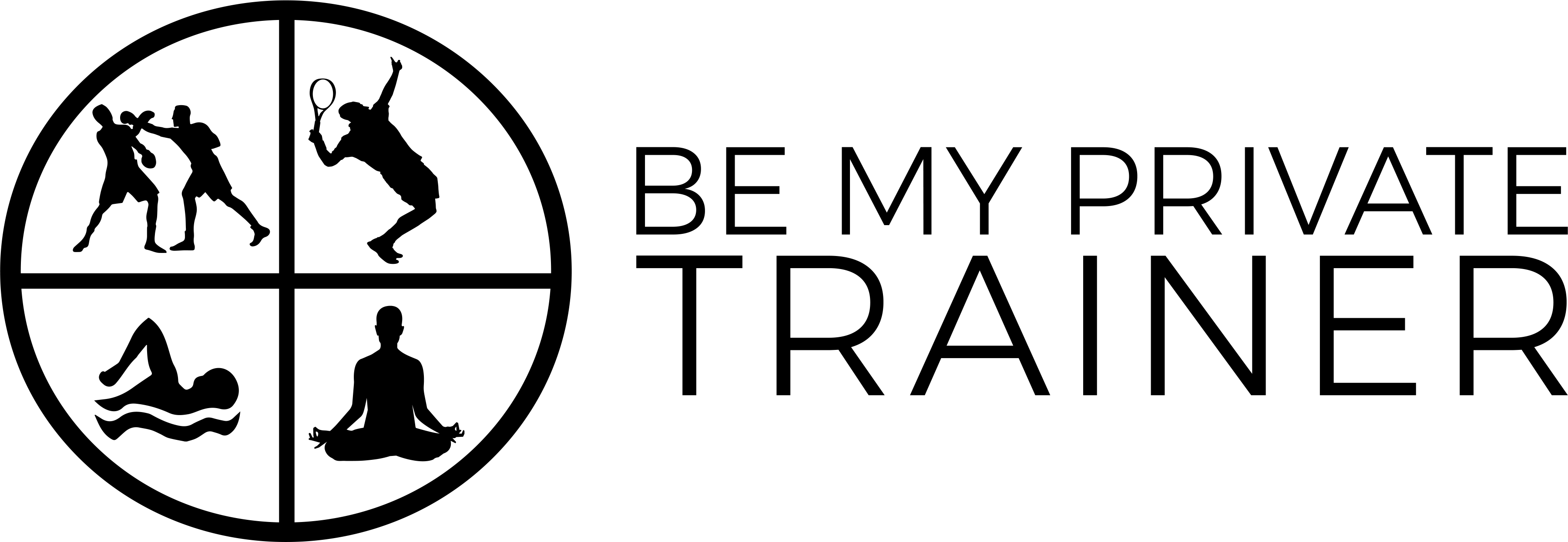 Schwarzes Logo
